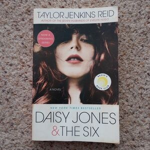 Daisy Jones & The Six A Novel By Taylor Jenkins Reid Book